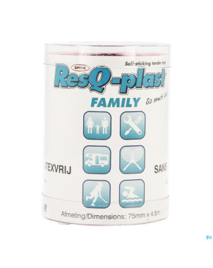 Resq-plast family 4,5mx75mm rose 1