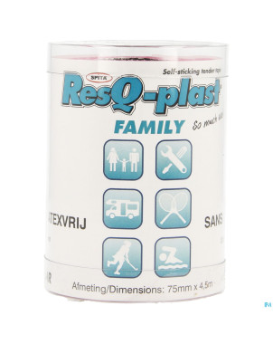 Resq-plast family 4,5mx75mm rose 1