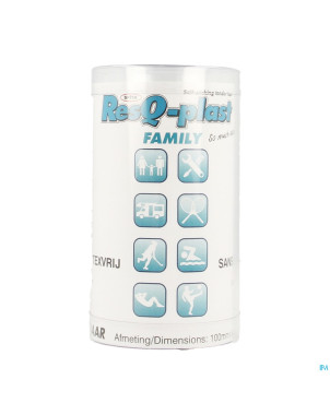 Resq-plast family 4,5mx100mm bleu 1