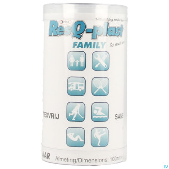 Resq-plast family 4,5mx100mm bleu 1