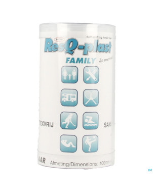 Resq-plast family 4,5mx100mm bleu 1