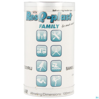 Resq-plast family 4,5mx100mm noir 1