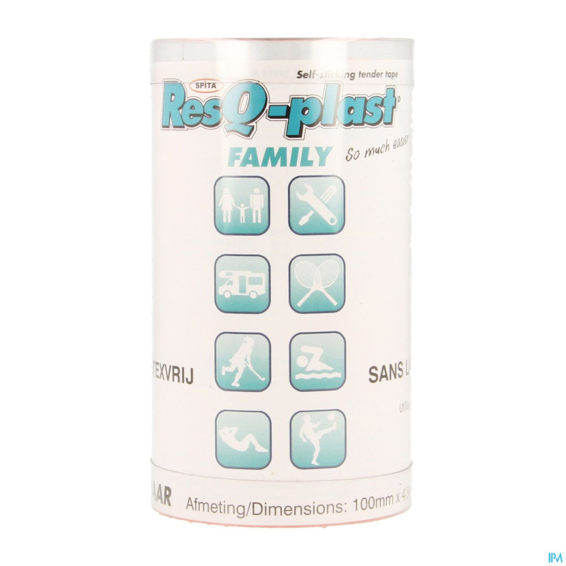 Resq-plast family 4,5mx100mm orange 1