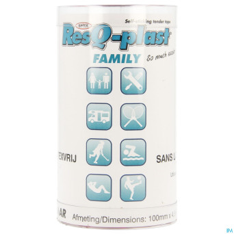 Resq-plast family 4,5mx100mm rose 1