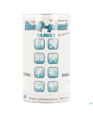 Resq-plast family 4,5mx100mm rose 1