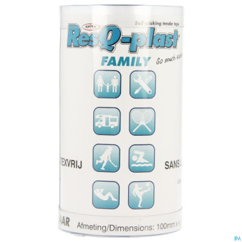 Resq-plast family 4,5mx100mm turquoise 1