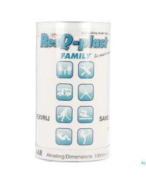 Resq-plast family 4,5mx100mm turquoise 1
