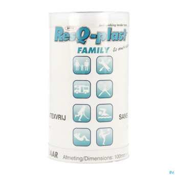 Resq-plast family 4,5mx100mm blanc 1