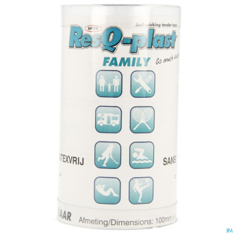 Resq-plast family 4,5mx100mm blanc 1