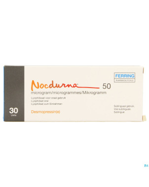 Nocdurna 50mcg lyophilisat usage oral 30 x 1
