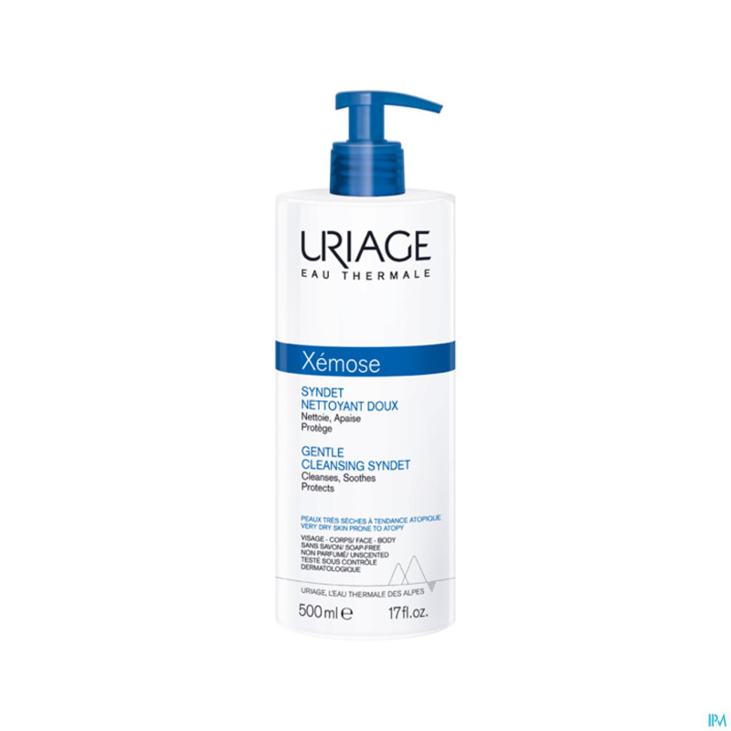 Uriage xemose syndet nettoyant doux emulsion 500ml
