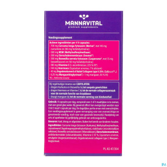 Mannavital cartilaton    v-caps 120