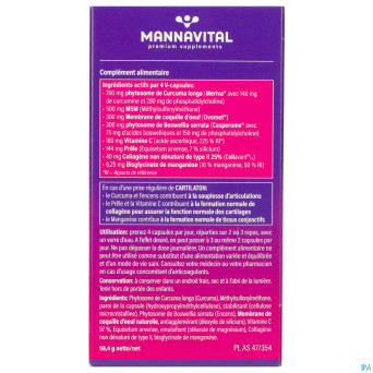 Mannavital cartilaton    v-caps 120