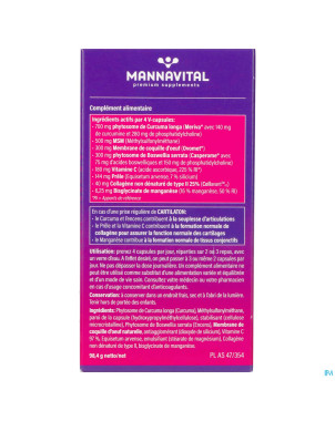 Mannavital cartilaton    v-caps 120