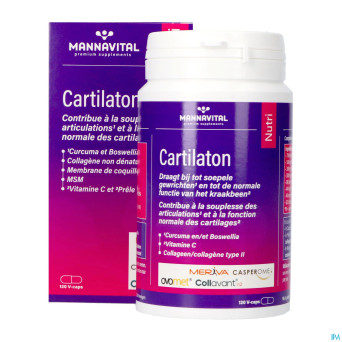 Mannavital cartilaton    v-caps 120