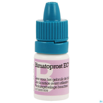 Bimatoprost eg 0,1mg/ml collyre sol fl 3 x 3ml