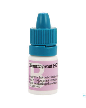 Bimatoprost eg 0,1mg/ml collyre sol fl 3 x 3ml
