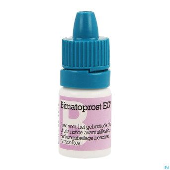 Bimatoprost eg 0,1mg/ml collyre sol fl 3 x 3ml