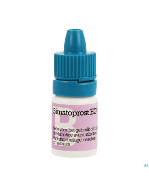 Bimatoprost eg 0,1mg/ml collyre sol fl 3 x 3ml