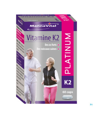 Mannavital vitamine k2 platinum nf    caps  60
