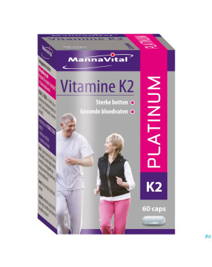 Mannavital vitamine k2 platinum nf    caps  60