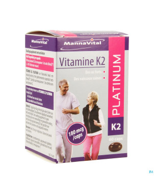 Mannavital vitamine k2 platinum nf    caps  60