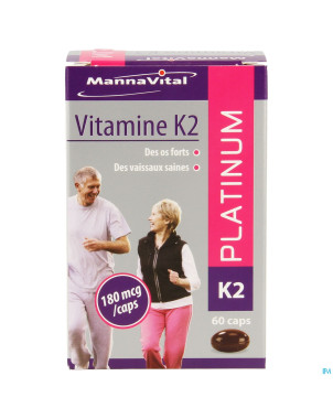 Mannavital vitamine k2 platinum nf    caps  60