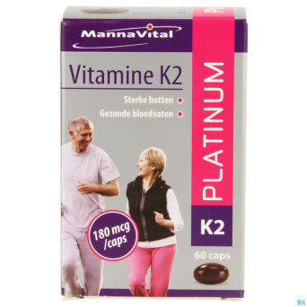 Mannavital vitamine k2 platinum nf    caps  60
