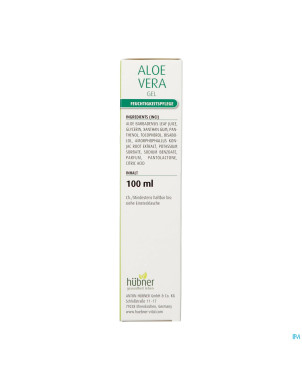 Hubner aloe vera gel 98% pur 100ml