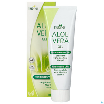 Hubner aloe vera gel 98% pur 100ml