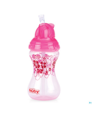 Nuby cl gobel. a/gout flip-it design. +12m bleu