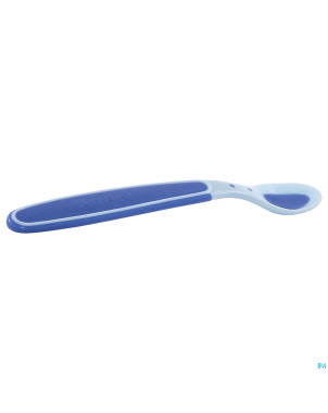 Nuby cl cuillere thermosensensible +3m bleu