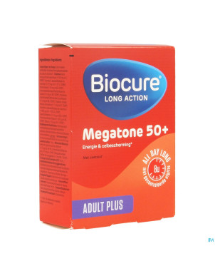 Biocure megatone 50+ la comp  30