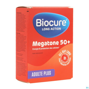 Biocure megatone 50+ la comp  30