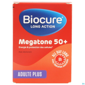 Biocure megatone 50+ la comp  30