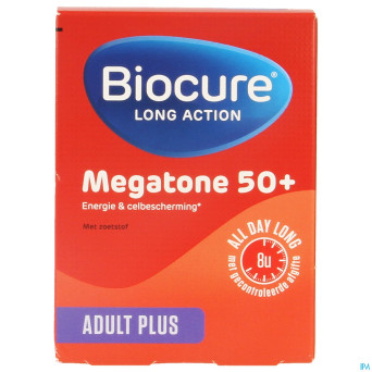 Biocure megatone 50+ la comp  30