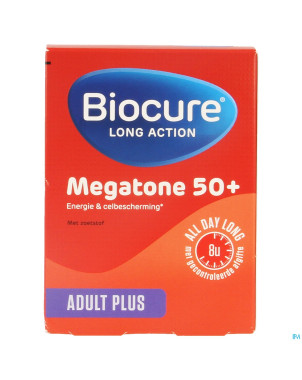 Biocure megatone 50+ la comp  30