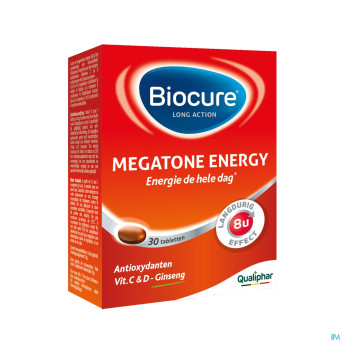 Biocure megatone energy boost la comp 30