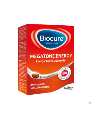 Biocure megatone energy boost la comp 30