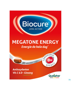 Biocure megatone energy boost la comp 30