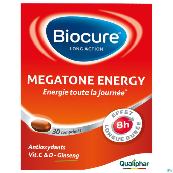 Biocure megatone energy boost la comp 30