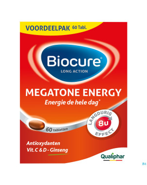 Biocure megatone energy boost la comp 60