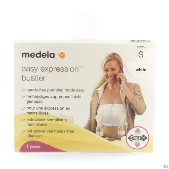 Medela easy expression bustier blanc small nf