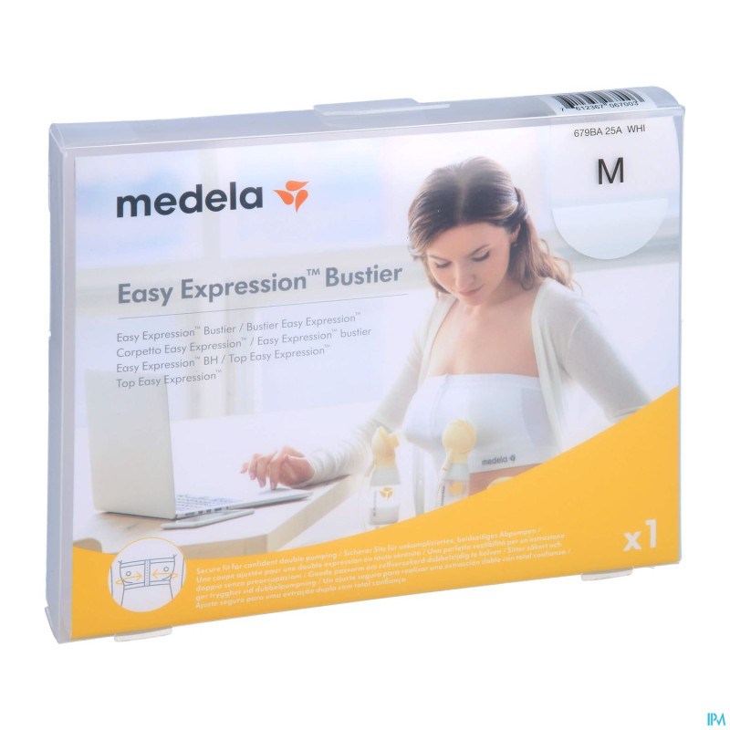 Medela easy expression bustier blanc m nf