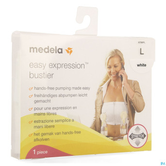 Medela easy expression bustier blanc l nf
