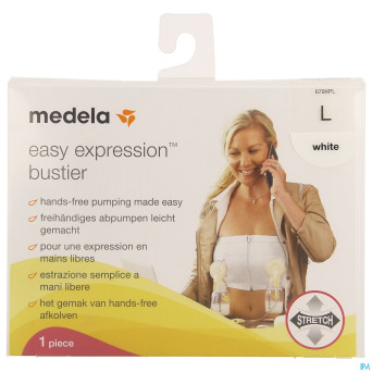 Medela easy expression bustier blanc l nf