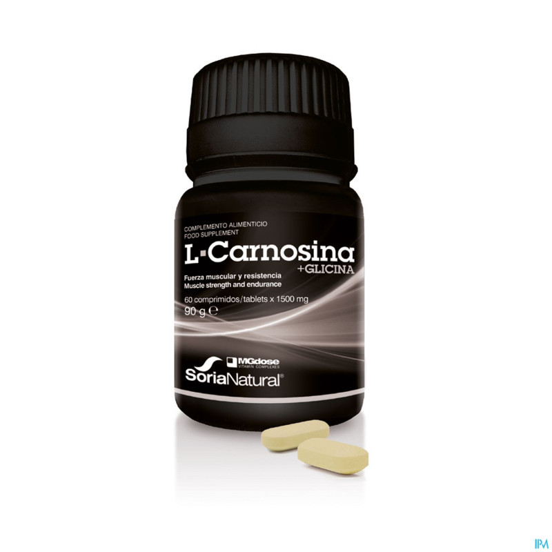 Soria l-carnosina mgdose 1500mg    comp  60 6149