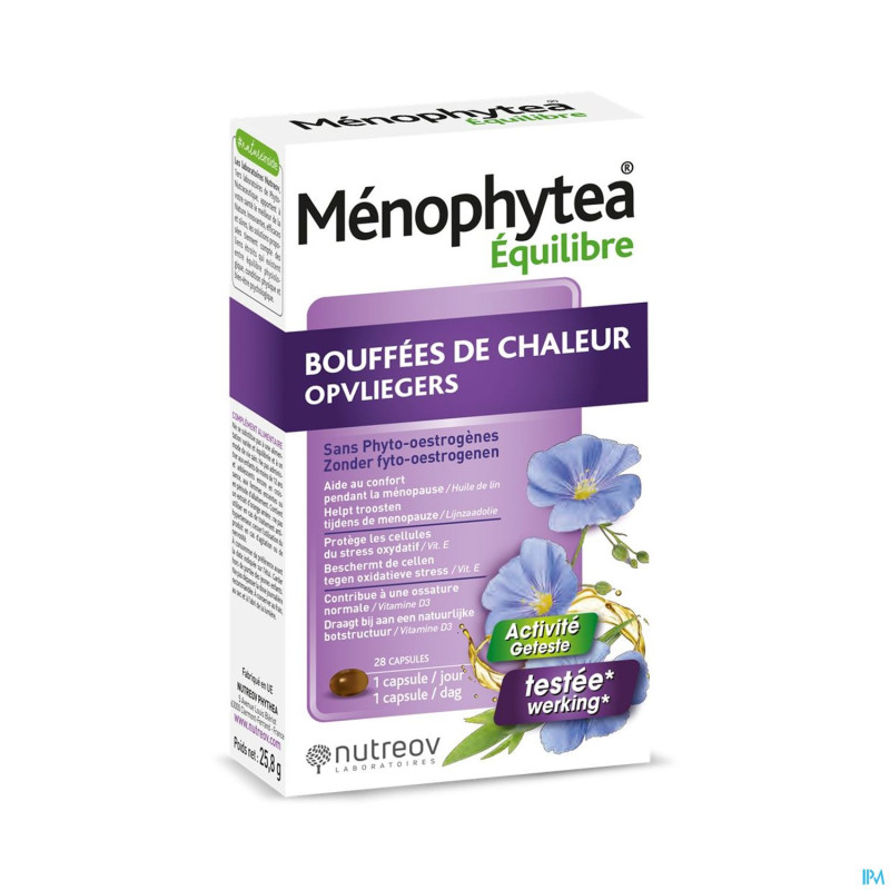 Menophytea bouffees chaleur s/hormone    caps  28