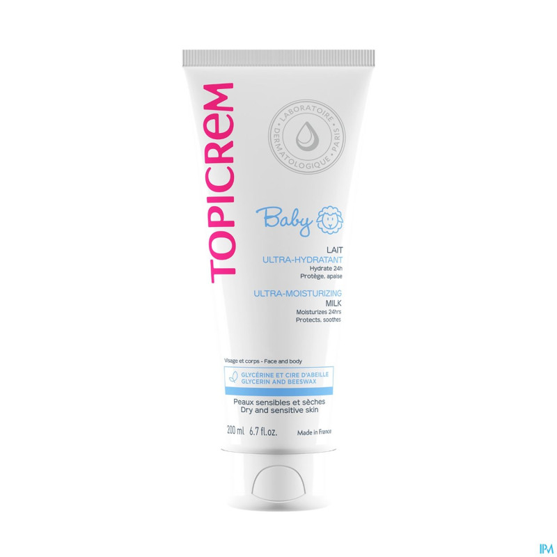 Topicrem baby lait ultra-hydratant    200ml