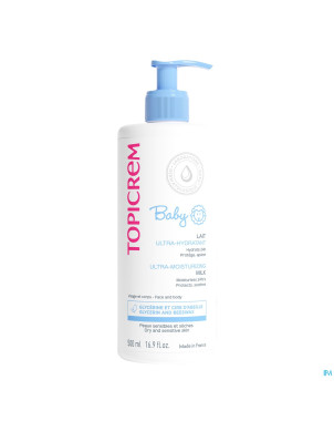 Topicrem baby lait ultra-hydratant    500ml